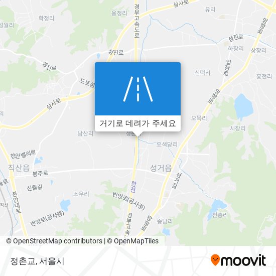 정촌교 지도