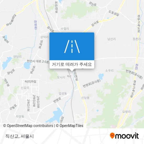 직산교 지도