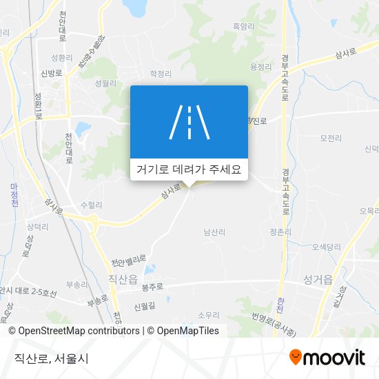 직산로 지도