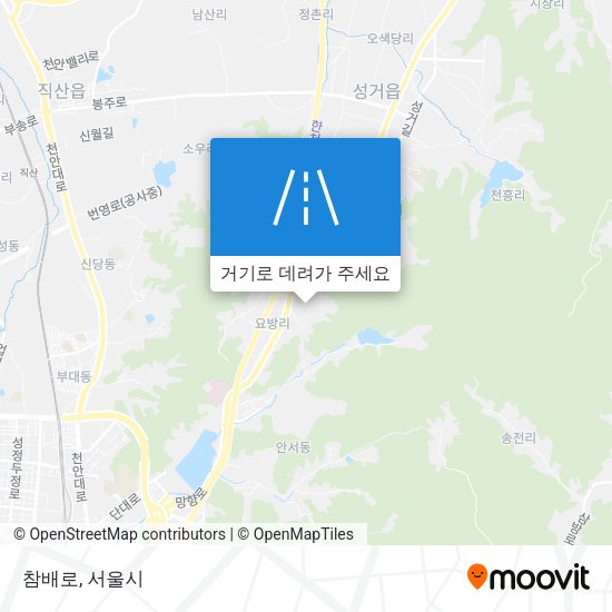 참배로 지도