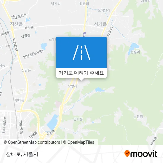 참배로 지도