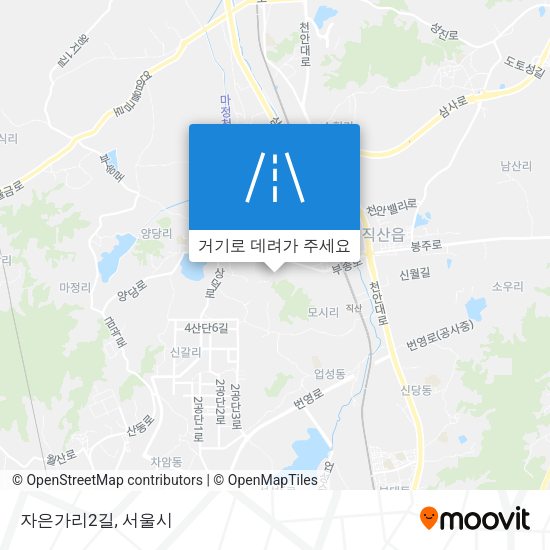 자은가리2길 지도