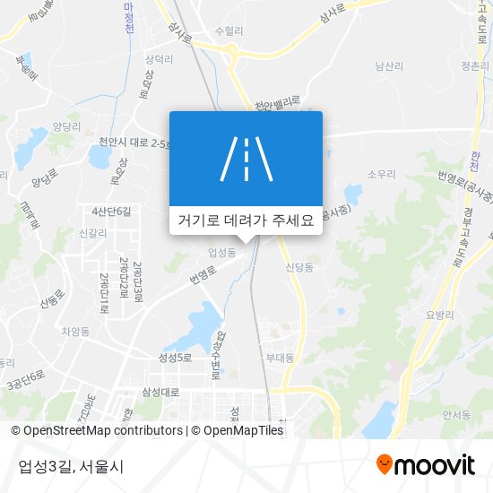 업성3길 지도