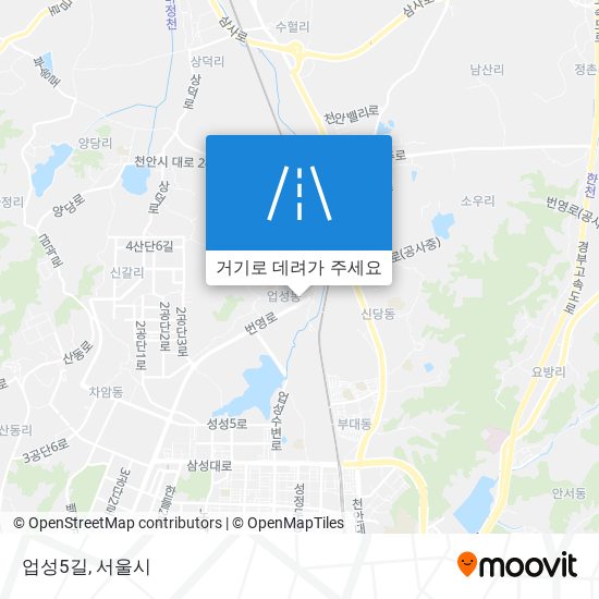 업성5길 지도