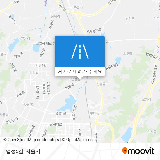 업성5길 지도