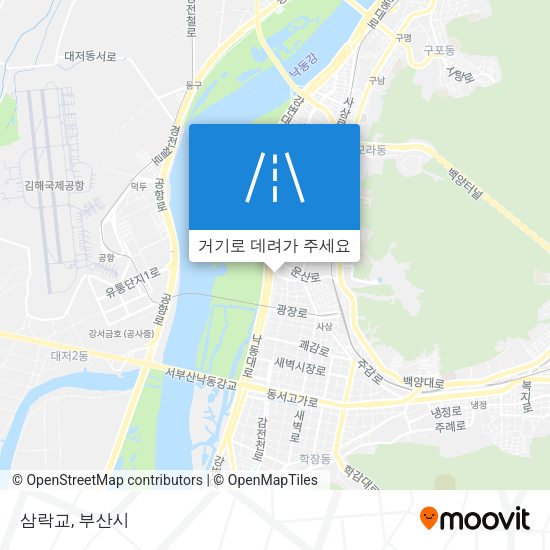 삼락교 지도