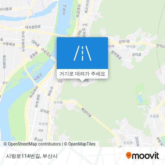 시랑로114번길 지도