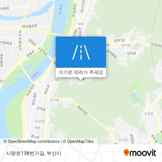 시랑로138번가길 지도