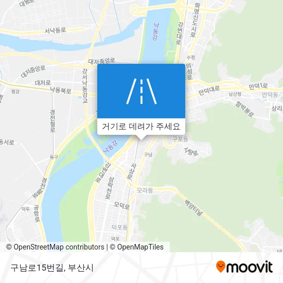 구남로15번길 지도