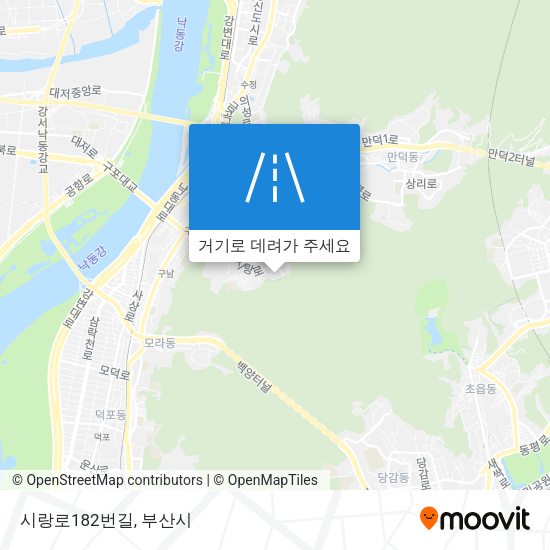 시랑로182번길 지도