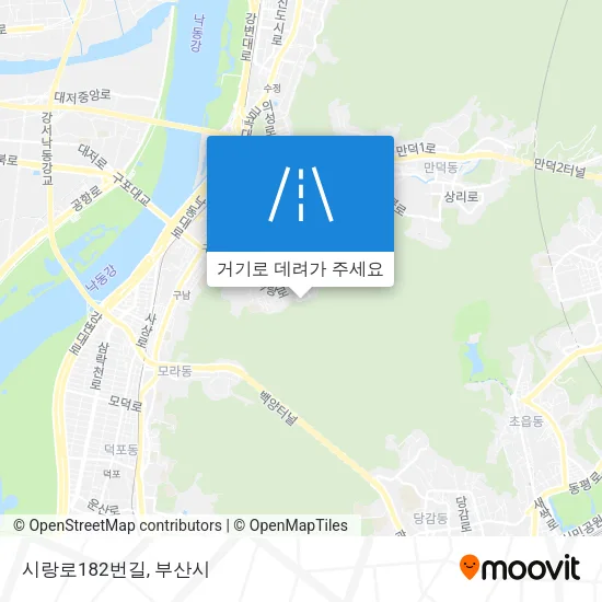 시랑로182번길 지도