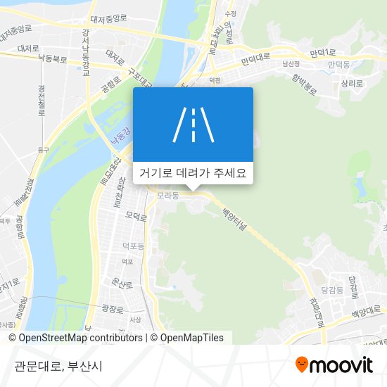 관문대로 지도