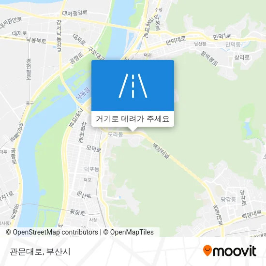 관문대로 지도