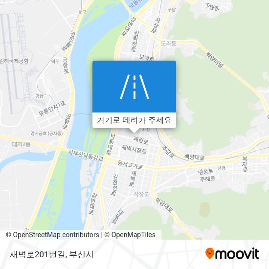 새벽로201번길 지도