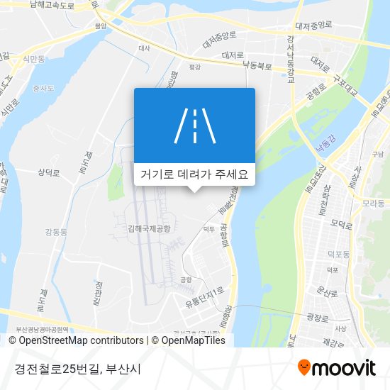 경전철로25번길 지도