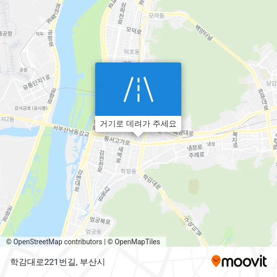 학감대로221번길 지도