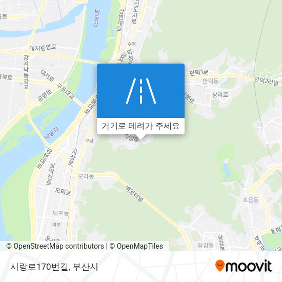 시랑로170번길 지도