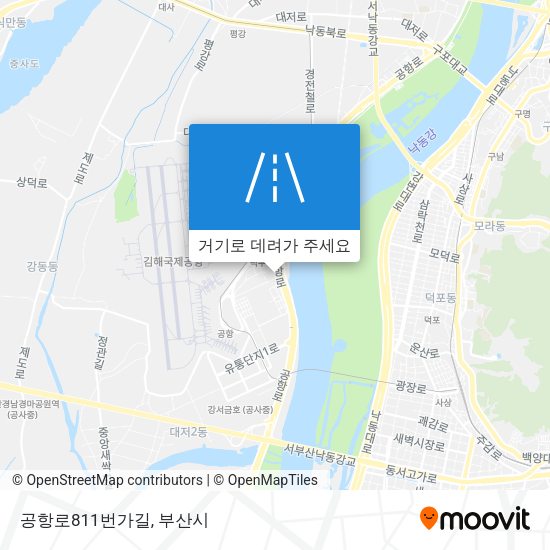 공항로811번가길 지도