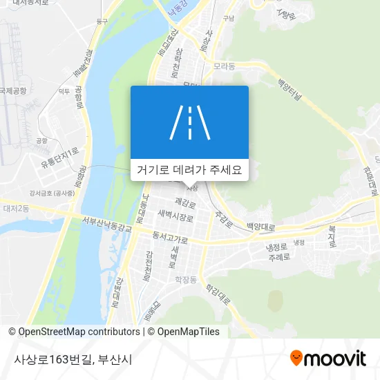 사상로163번길 지도