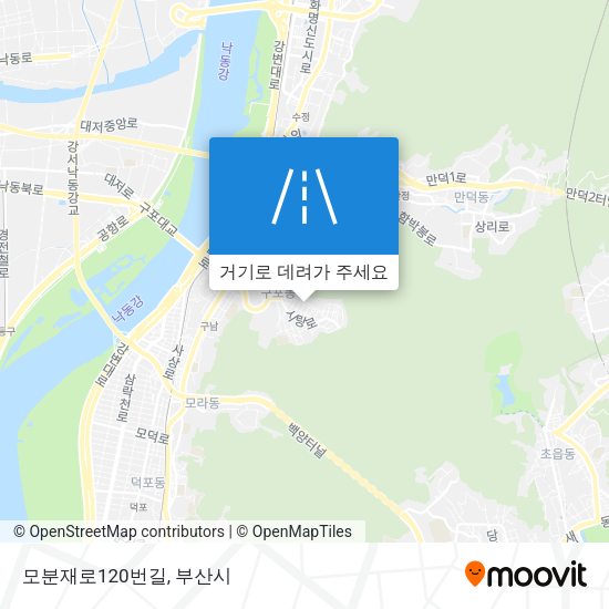 모분재로120번길 지도