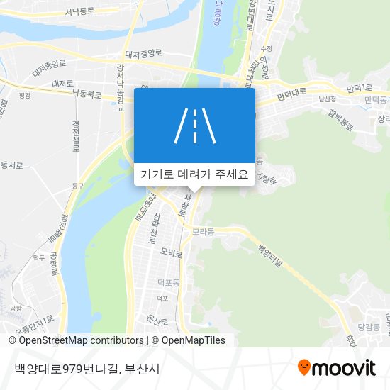 백양대로979번나길 지도
