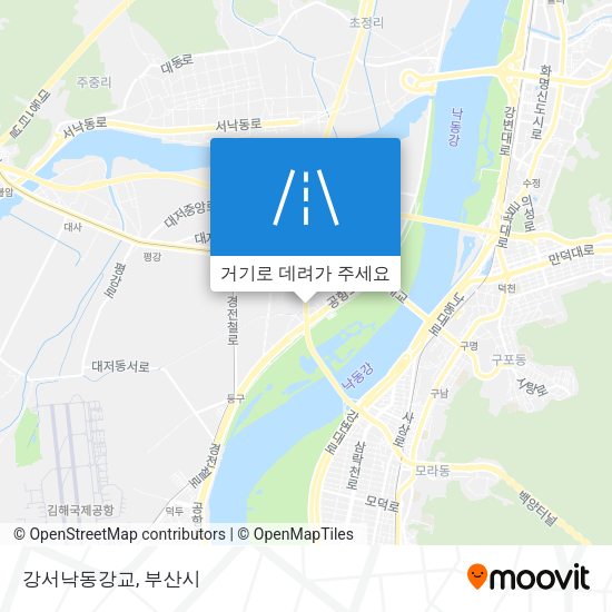 강서낙동강교 지도