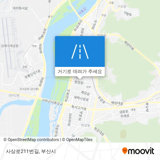 사상로211번길 지도