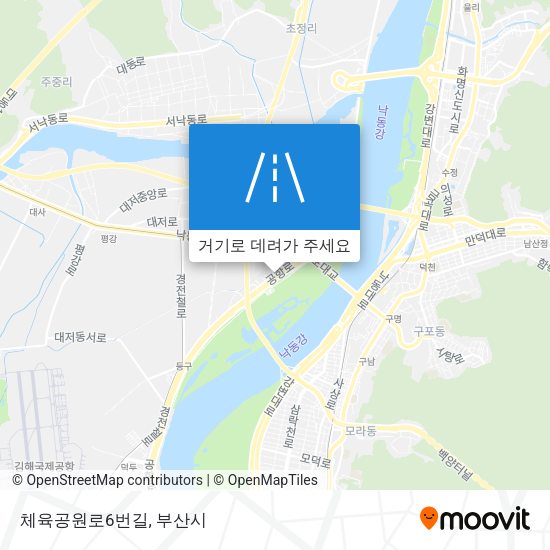 체육공원로6번길 지도