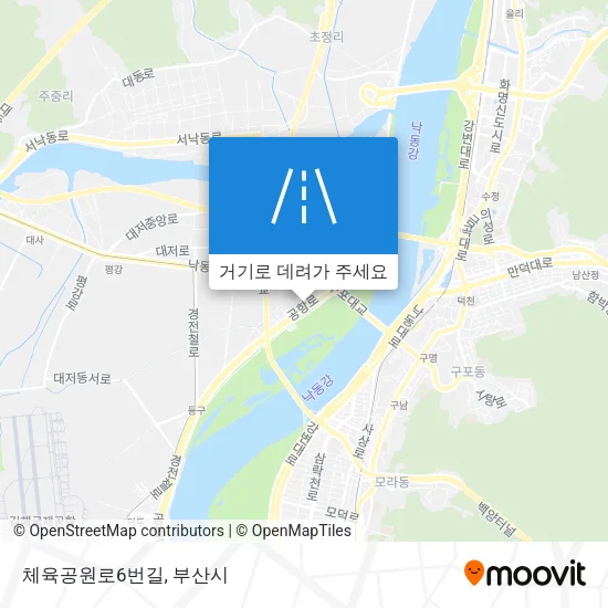 체육공원로6번길 지도