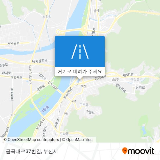 금곡대로37번길 지도