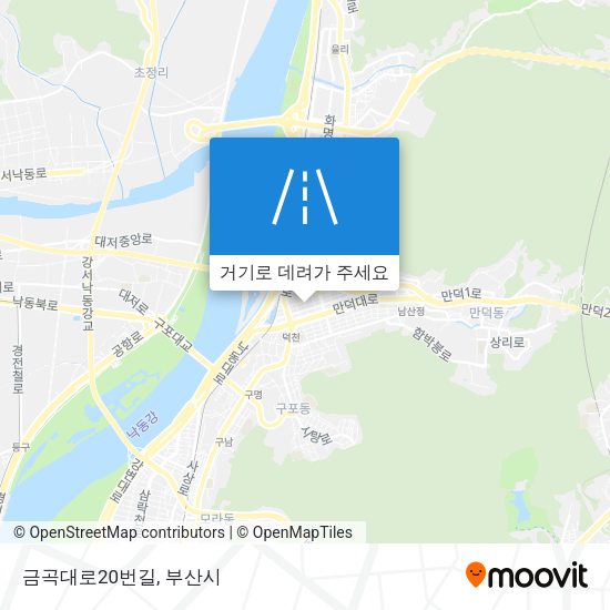 금곡대로20번길 지도