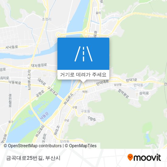 금곡대로25번길 지도