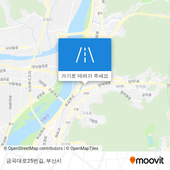 금곡대로25번길 지도