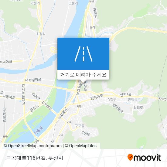 금곡대로116번길 지도