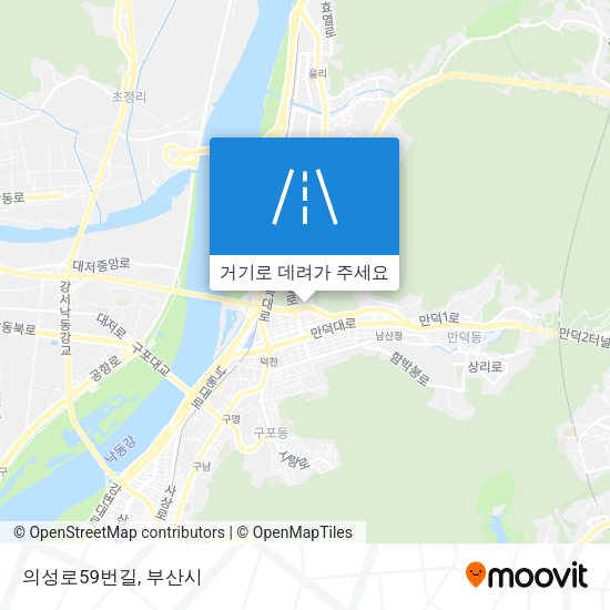 의성로59번길 지도