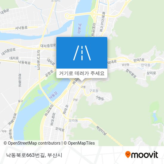 낙동북로663번길 지도