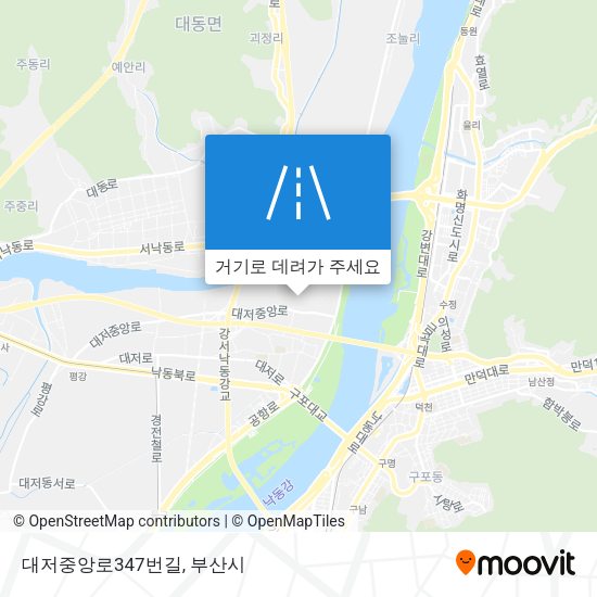 대저중앙로347번길 지도