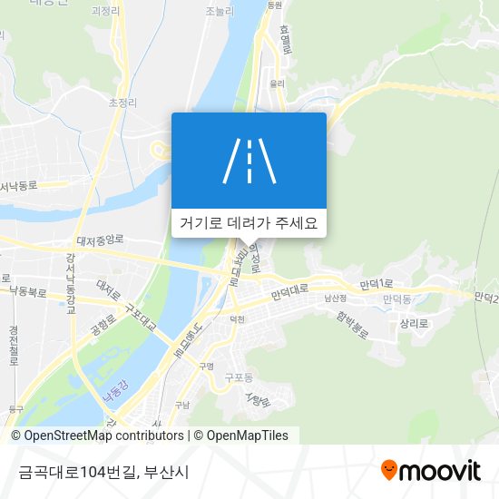 금곡대로104번길 지도