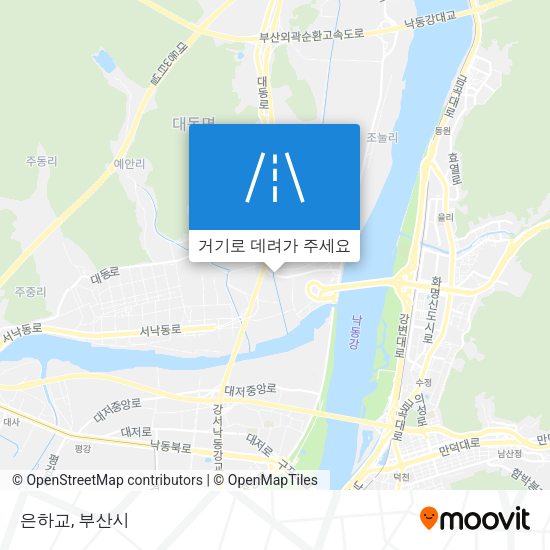 은하교 지도