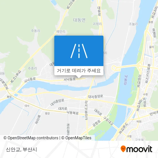 신안교 지도