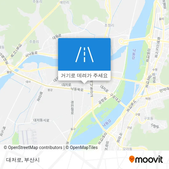 대저로 지도