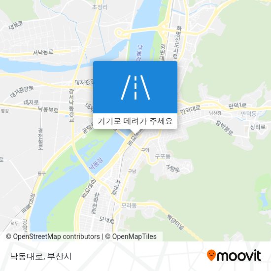 낙동대로 지도