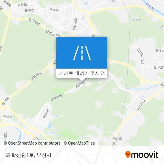 과학산단1로 지도