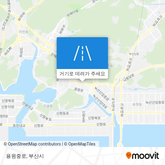 용원중로 지도