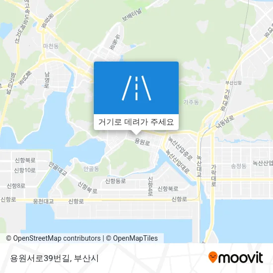 용원서로39번길 지도