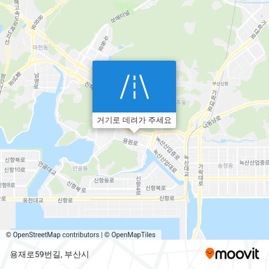 용재로59번길 지도