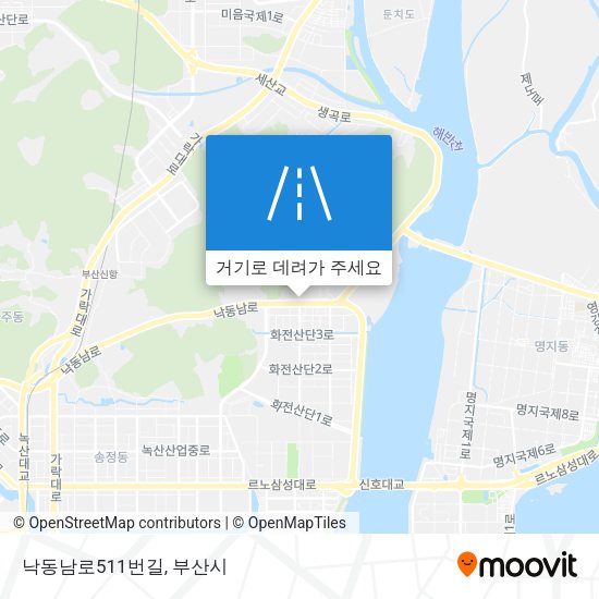 낙동남로511번길 지도
