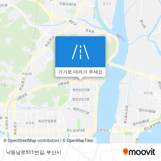 낙동남로511번길 지도
