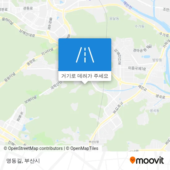 명동길 지도