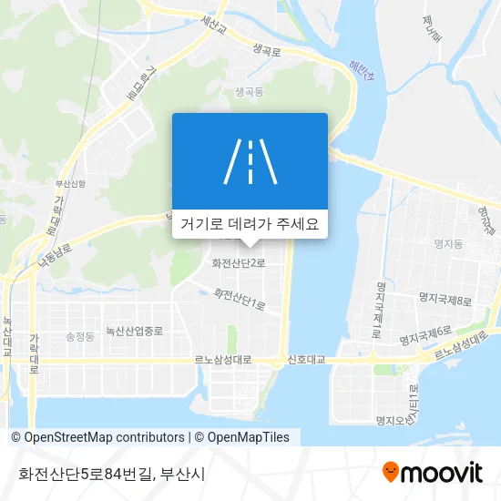 화전산단5로84번길 지도